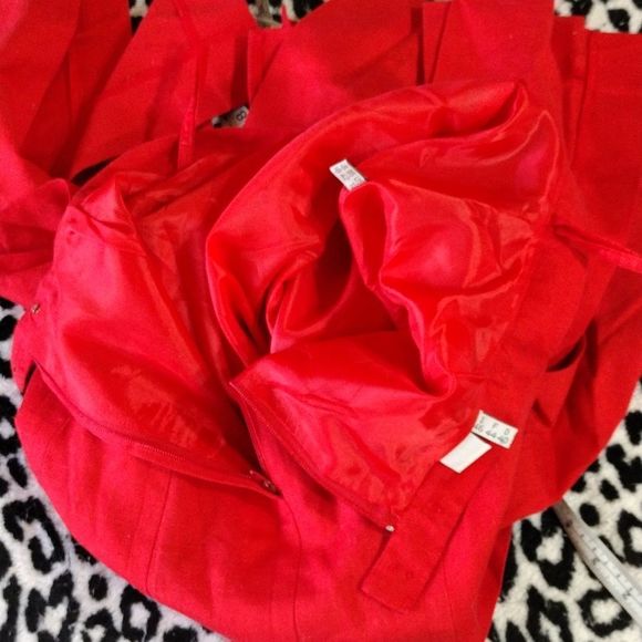 Pure Linen 🌟 4 For $15 Red Skirt - Picture 11 of 12
